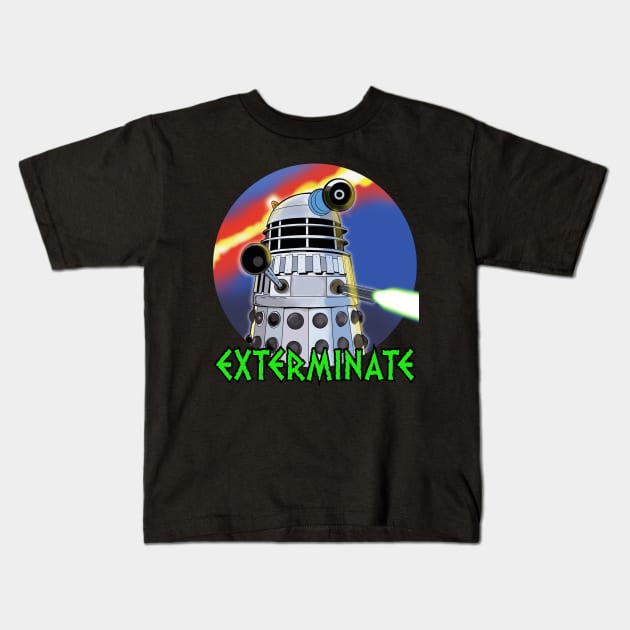 SKARONASTIES VARIANT TEE Kids T-Shirt by RENEGADE REPUBLIC